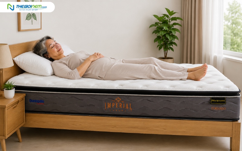 Nệm lò xo túi có khả năng cách ly chuyển động, nâng đỡ tốt 